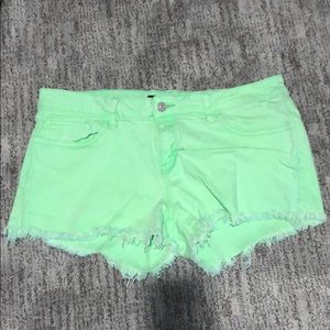 Just USA jean cutoff shorts